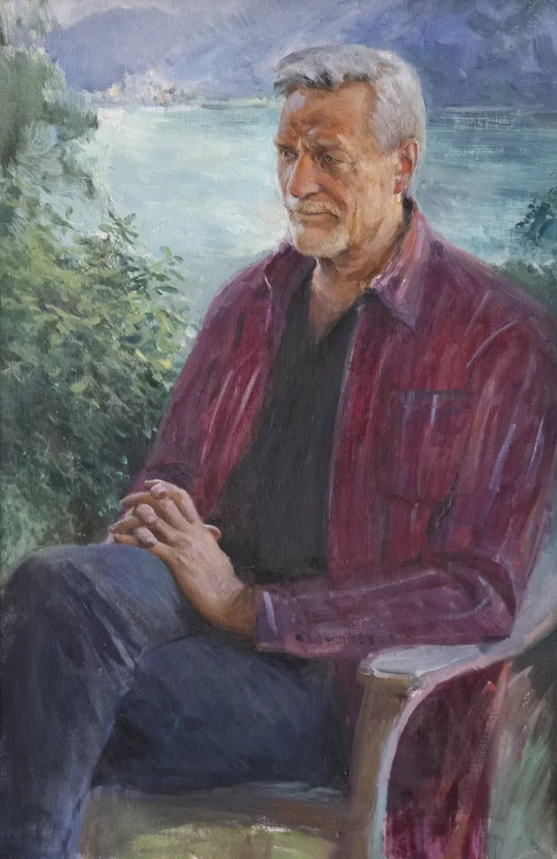 Портрет народного артиста А. Я. Михайлова